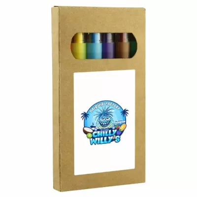 branded Turin 6CT Twist Crayon Set, from our range of promotional Pencils