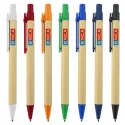 branded Astor Recycled Cardboard Pen, from our range of promotional Bamboo &amp; Wood Pens