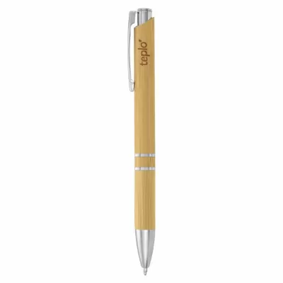 branded Euroauz Bamboo Pen, from our range of promotional Bamboo & Wood Pens