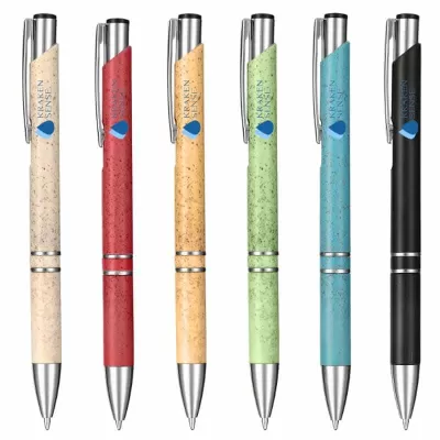 branded Euroauz Eco Pen, from our range of promotional Bamboo & Wood Pens