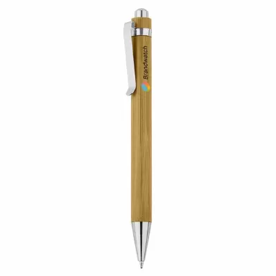 branded Forya Bamboo Pen, from our range of promotional Bamboo & Wood Pens