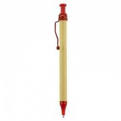 Bamboo & Wood Enviro Pens - Spiral Recycled Cardboard Pen