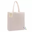 branded Colouring Calico Bag with Gusset, from our range of promotional Cotton &amp; Calico Tote Bags