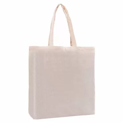 branded Colouring Calico Bag with Gusset, from our range of promotional Cotton & Calico Tote Bags