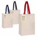branded Colouring Calico Trade Show Bag, from our range of promotional Cotton &amp; Calico Tote Bags