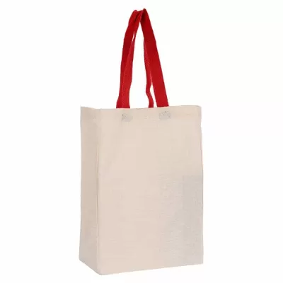 branded Colouring Calico Trade Show Bag, from our range of promotional Cotton & Calico Tote Bags