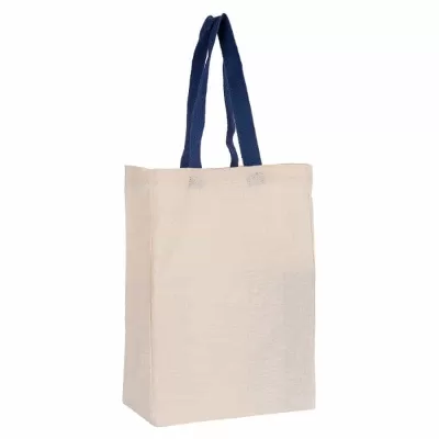 branded Colouring Calico Trade Show Bag, from our range of promotional Cotton & Calico Tote Bags