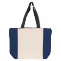 branded Colouring Calico Zip Shopper, from our range of promotional Cotton &amp; Calico Tote Bags