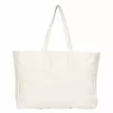 branded Colouring Delton Canvas Large Shopper, from our range of promotional Cotton &amp; Calico Tote Bags