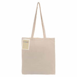 branded Colouring Long Handle Calico Shopper, from our range of promotional Cotton &amp; Calico Tote Bags