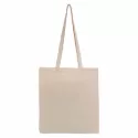 branded Colouring Long Handle Calico Shopper, from our range of promotional Cotton &amp; Calico Tote Bags