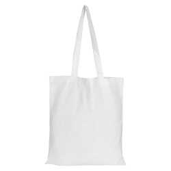 branded Colouring White Calico Bag No Gusset, from our range of promotional Cotton & Calico Tote Bags