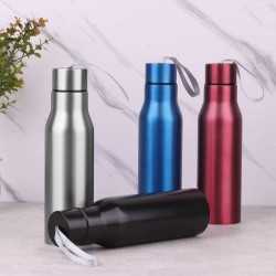 branded Berkeley Drink Bottle 450ml, from our range of promotional Drink Bottles - Metal