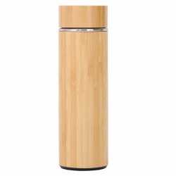 branded Burra Bamboo Drink Bottle 450ml, from our range of promotional Drink Bottles - Metal