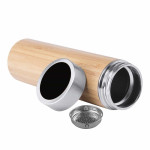 branded Duke Smart Bamboo Drink Bottle 500ml, from our range of promotional Drink Bottles - Metal