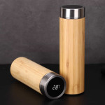 branded Duke Smart Bamboo Drink Bottle 500ml, from our range of promotional Drink Bottles - Metal