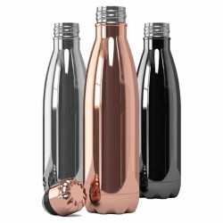 branded Komo Precious Metal Drink Bottle 500ml, from our range of promotional Drink Bottles - Metal
