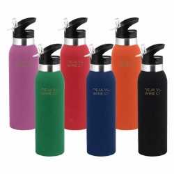 branded Veola Drink Bottle 500ml, from our range of promotional Drink Bottles - Metal