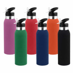 branded Veola Drink Bottle 500ml, from our range of promotional Drink Bottles - Metal