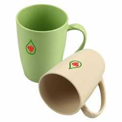 branded Envee Bamboo Mug 350ml, from our range of promotional Coffee Mugs