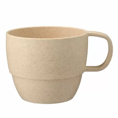 branded Vetto Wheat Straw Coffee Cup 300ml, from our range of promotional Coffee Mugs