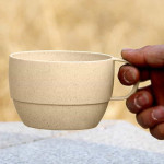 branded Vetto Wheat Straw Coffee Cup 300ml, from our range of promotional Coffee Mugs