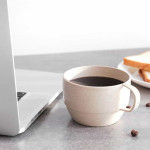 branded Vetto Wheat Straw Coffee Cup 300ml, from our range of promotional Coffee Mugs