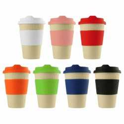 branded Bamboo Ecco Kuppa 12oz, from our range of promotional Reusable Coffee Cups - Plastic & Ceramic