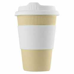 branded Bamboo Ecco Kuppa 12oz, from our range of promotional Reusable Coffee Cups - Plastic & Ceramic