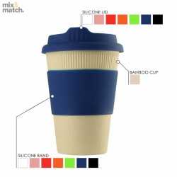 branded Bamboo Ecco Kuppa 12oz, from our range of promotional Reusable Coffee Cups - Plastic & Ceramic