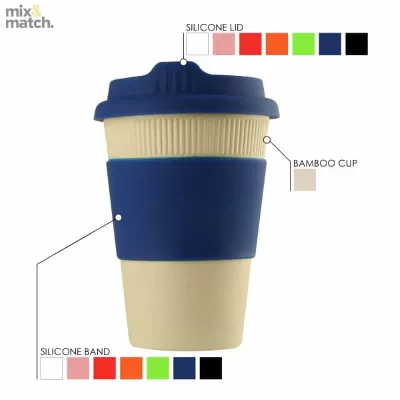 branded Bamboo Ecco Kuppa 12oz, from our range of promotional Reusable Coffee Cups - Plastic & Ceramic