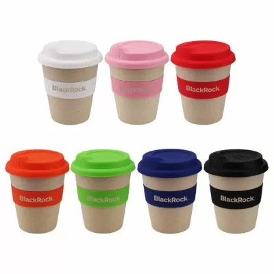 branded Bamboo Ecco Kuppa 8oz, from our range of promotional Reusable Coffee Cups - Plastic & Ceramic