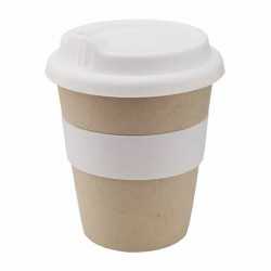 branded Bamboo Ecco Kuppa 8oz, from our range of promotional Reusable Coffee Cups - Plastic & Ceramic