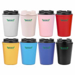 branded Karvo Ecco Kuppa 350ml, from our range of promotional Reusable Coffee Cups - Plastic &amp; Ceramic