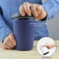 branded Karvo Ecco Kuppa 350ml, from our range of promotional Reusable Coffee Cups - Plastic & Ceramic