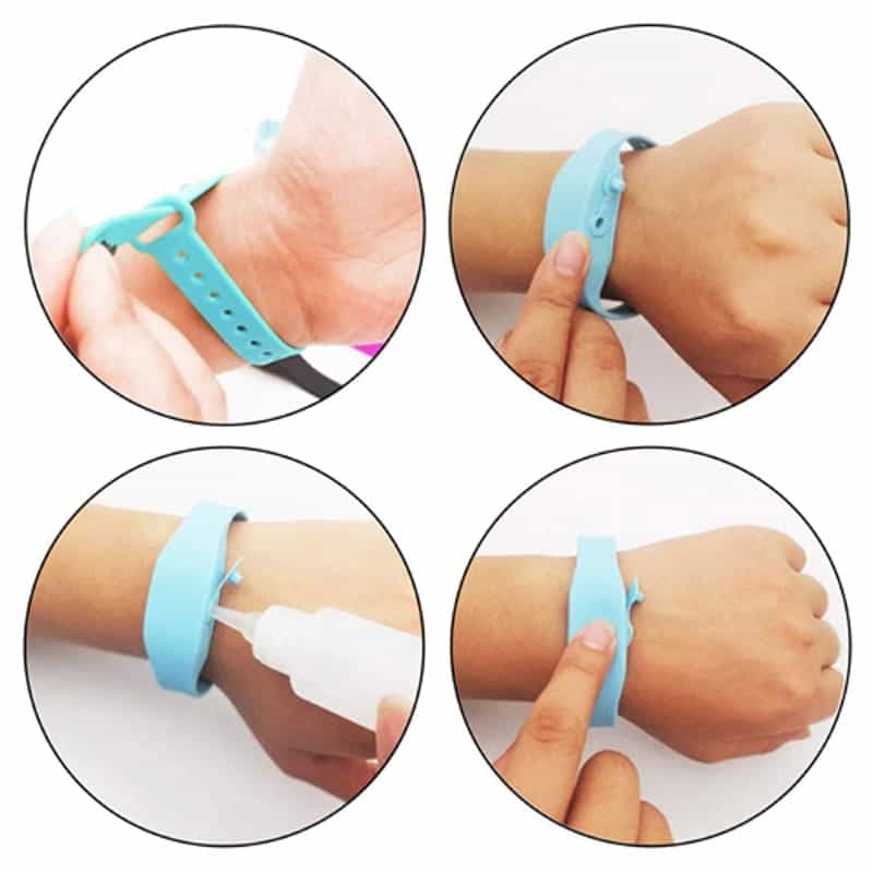 branded Wristband Hand Sanitiser Dispenser, from our range of promotional Branded Hand Sanitisers