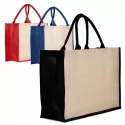 branded Jute Bag Coloured, from our range of promotional Jute Shopping &amp; Tote Bags