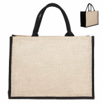 branded Jute Bag Coloured, from our range of promotional Jute Shopping &amp; Tote Bags