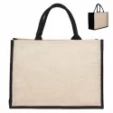 branded Jute Bag Coloured, from our range of promotional Jute Shopping &amp; Tote Bags
