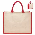 branded Jute Bag Coloured, from our range of promotional Jute Shopping &amp; Tote Bags