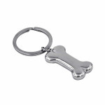 Metal Keyrings  - Bone Key Ring