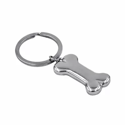 branded Bone Key Ring, from our range of promotional Metal Keyrings
