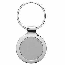 branded Discus Key Ring, from our range of promotional Metal Keyrings