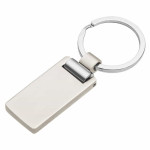 branded Euro Long Key Ring, from our range of promotional Metal Keyrings