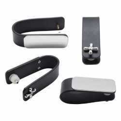 branded Kewa Leather Key Holder, from our range of promotional Metal Keyrings