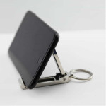 branded Mobile Stand and Hanger Key Ring, from our range of promotional Metal Keyrings