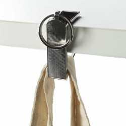 branded Mobile Stand and Hanger Key Ring, from our range of promotional Metal Keyrings