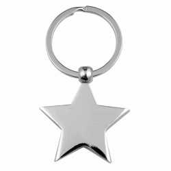 branded Star Key Ring, from our range of promotional Metal Keyrings