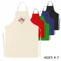 branded Junior Cotton Apron (age 4-7), from our range of promotional Aprons