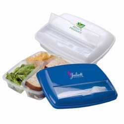 branded 3 Section Lunch Box, from our range of promotional Homeware Products